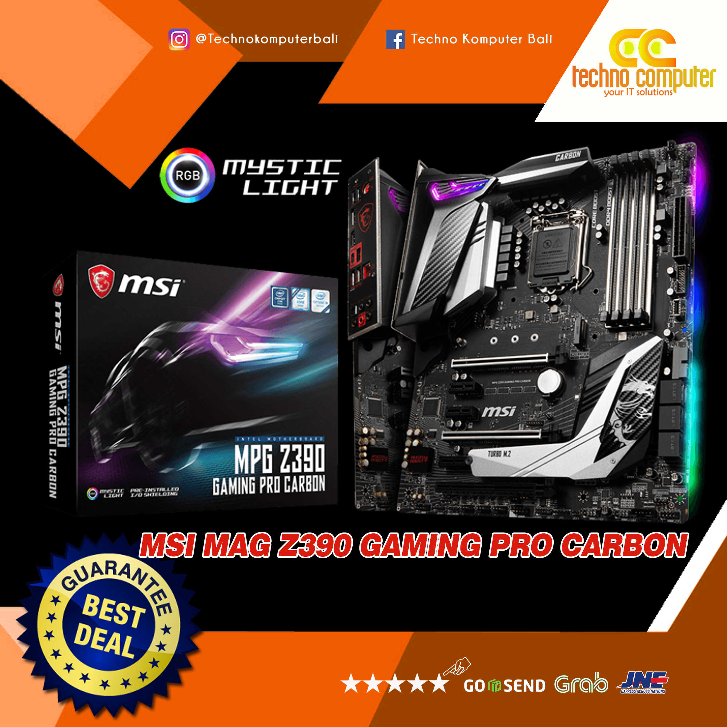 Msi Mag Z390 Gaming Pro Carbon _ Intel Coffelake Lga 1151