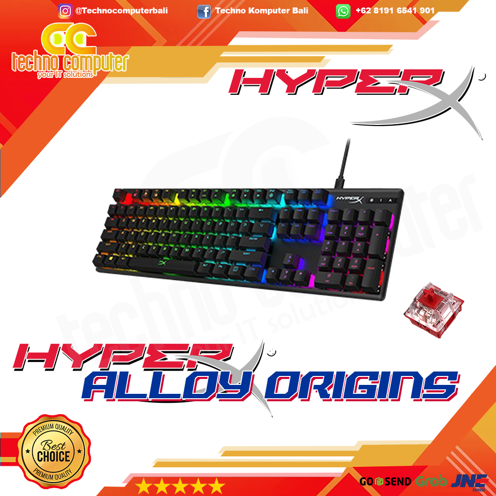 HYPERX Alloy Origins RGB - Mechanical - Gaming Keyboard