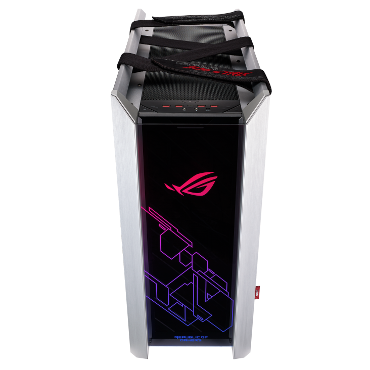 CASING ASUS ROG STRIX HELIOS White - Mid Tower E-ATX Case Tempered Glass (Free 4x Fan)