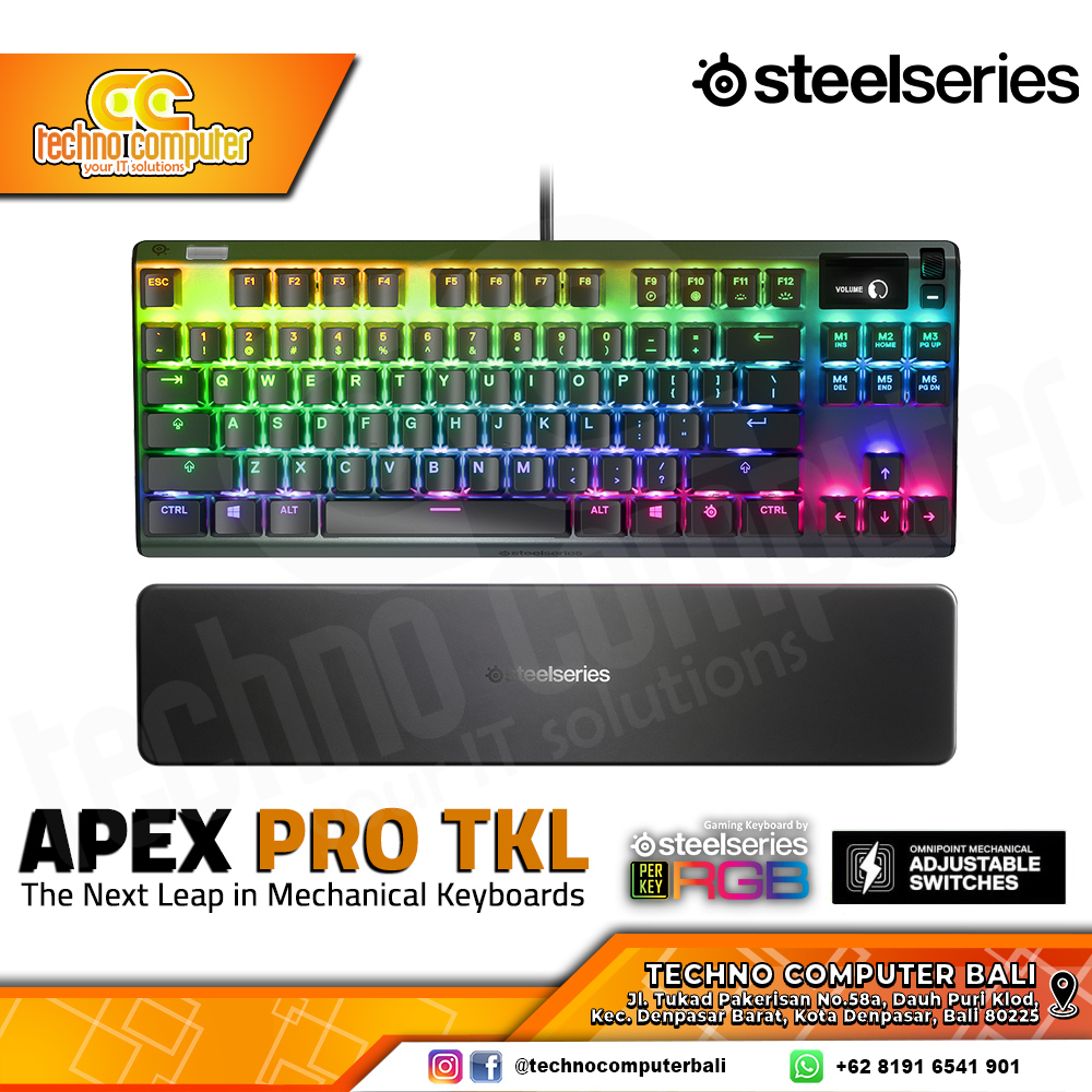 STEELSERIES APEX Pro TKL - Mechanical - Gaming Keyboard