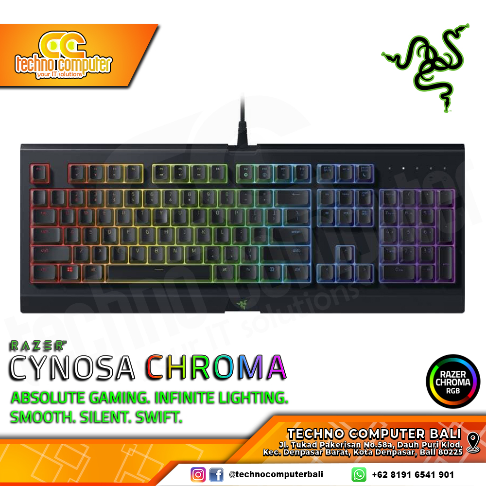 RAZER Cynosa Chroma - Gaming Keyboard