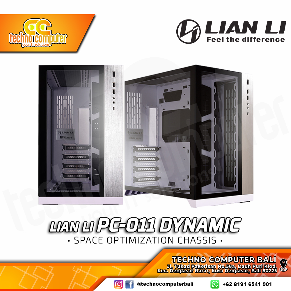  Buy Lian Li PC-O11DW 011 Dynamic Tempered Glass on The
