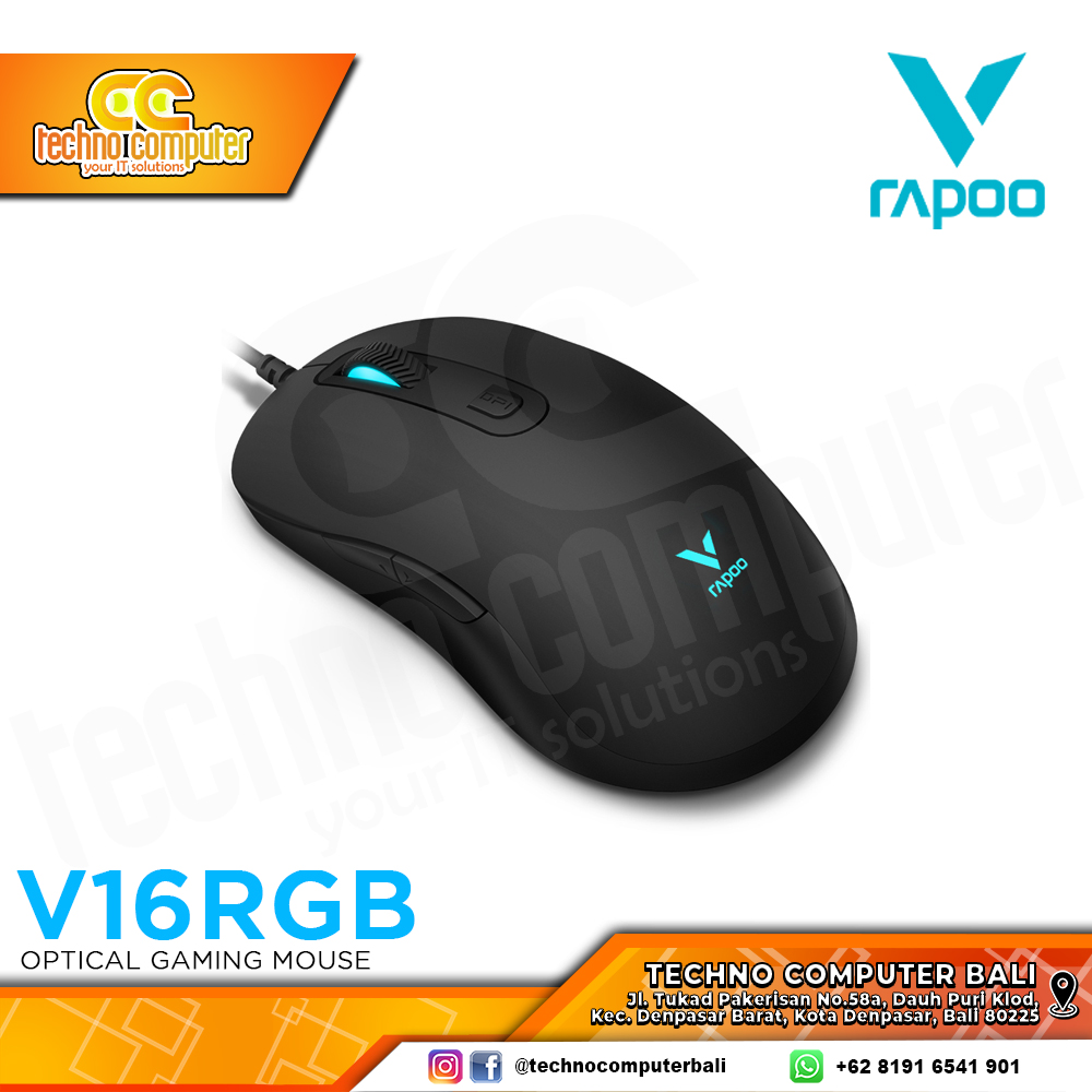 RAPOO V16RGB - Gaming Mouse
