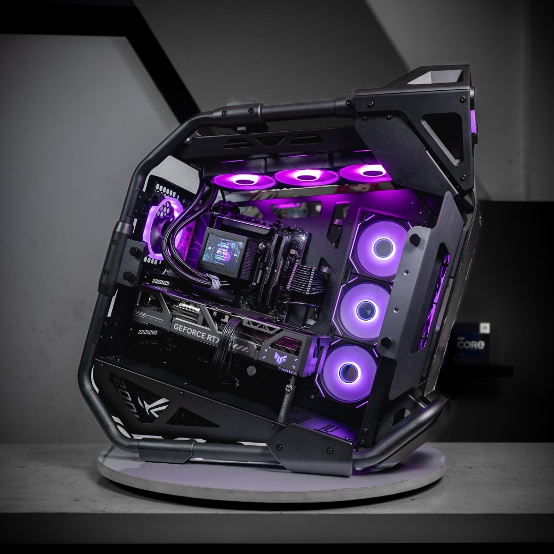 PC RAKITAN RYZEN 9 9950X3D / RTX 5090 / COUGAR CRATUS