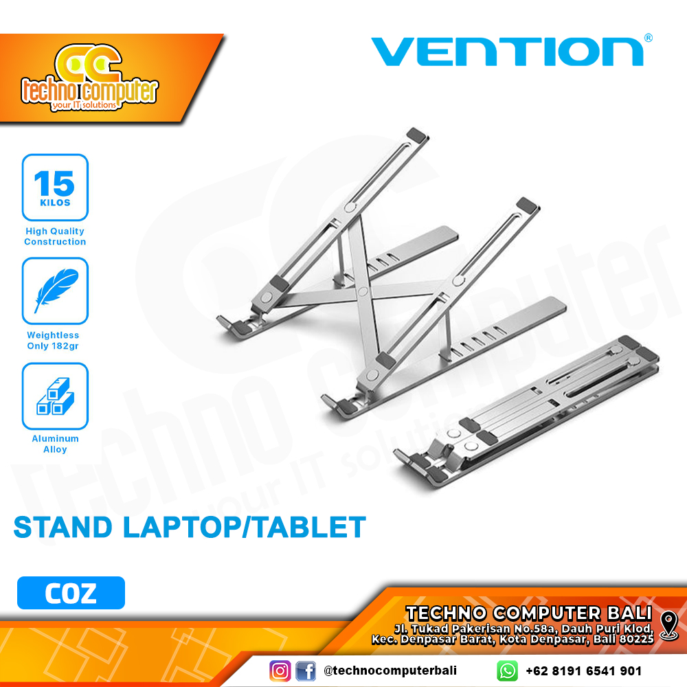 VENTION Stand Tablet/Laptop Aluminium Alloy - KDMI0