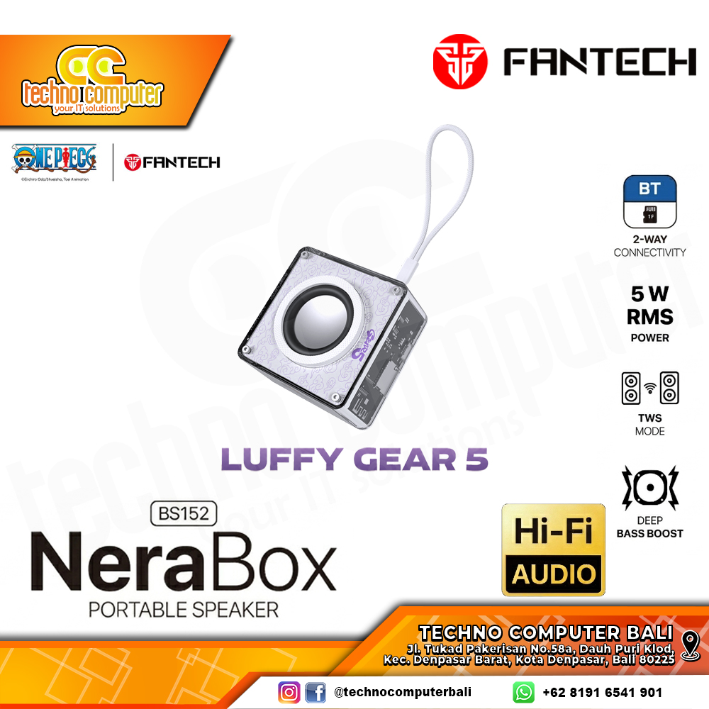 SPEAKER FANTECH X ONEPIECE NERA BOX BS152 - GEAR 5
