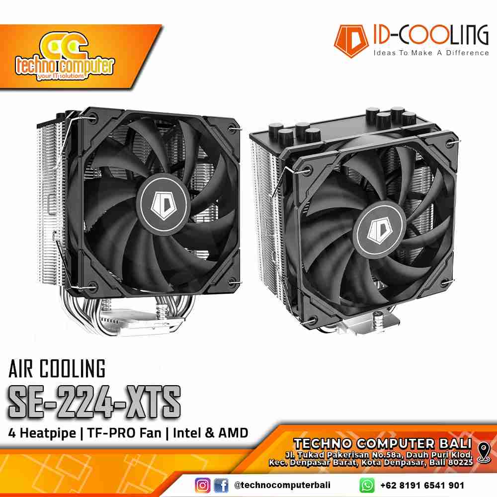 ID-COOLING SE-224-XTS - CPU Cooler - 120mm Air Cooler