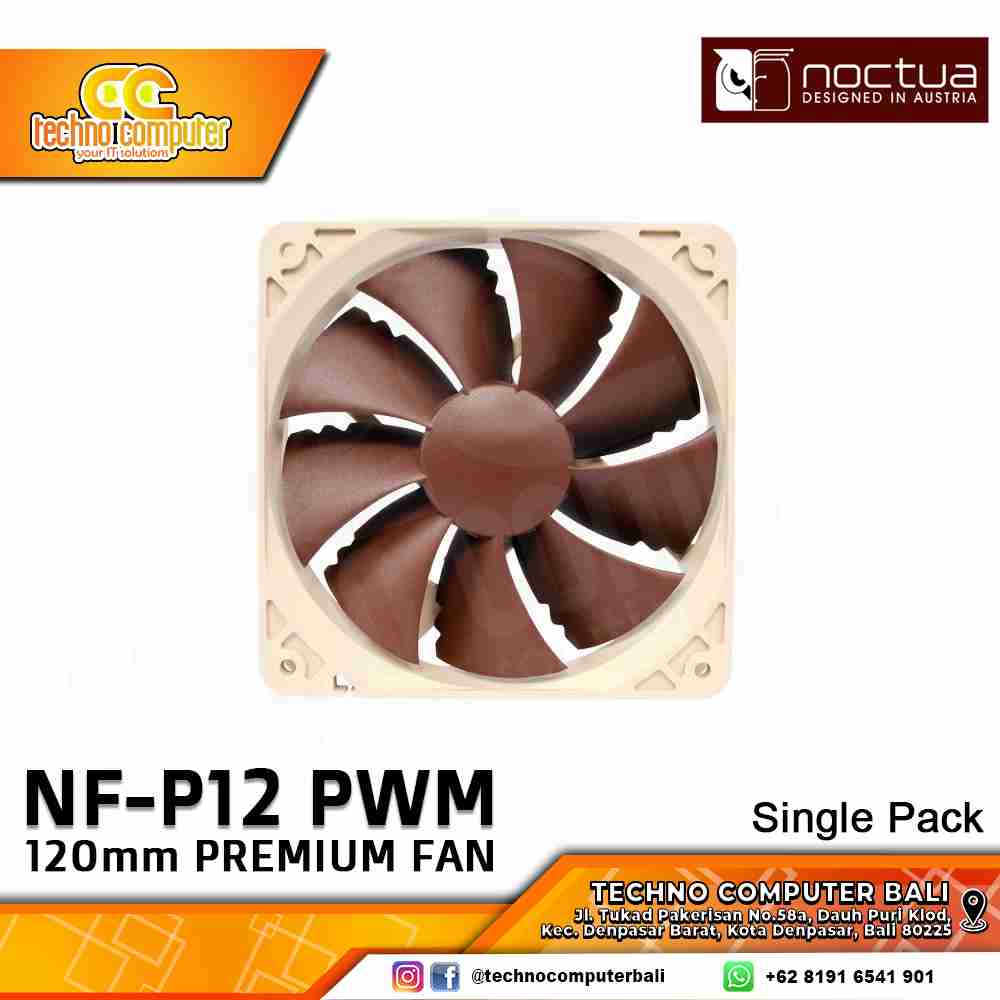 FAN CASING NOCTUA NF-P12 PWM - 120mm PWM Fan Single Pack