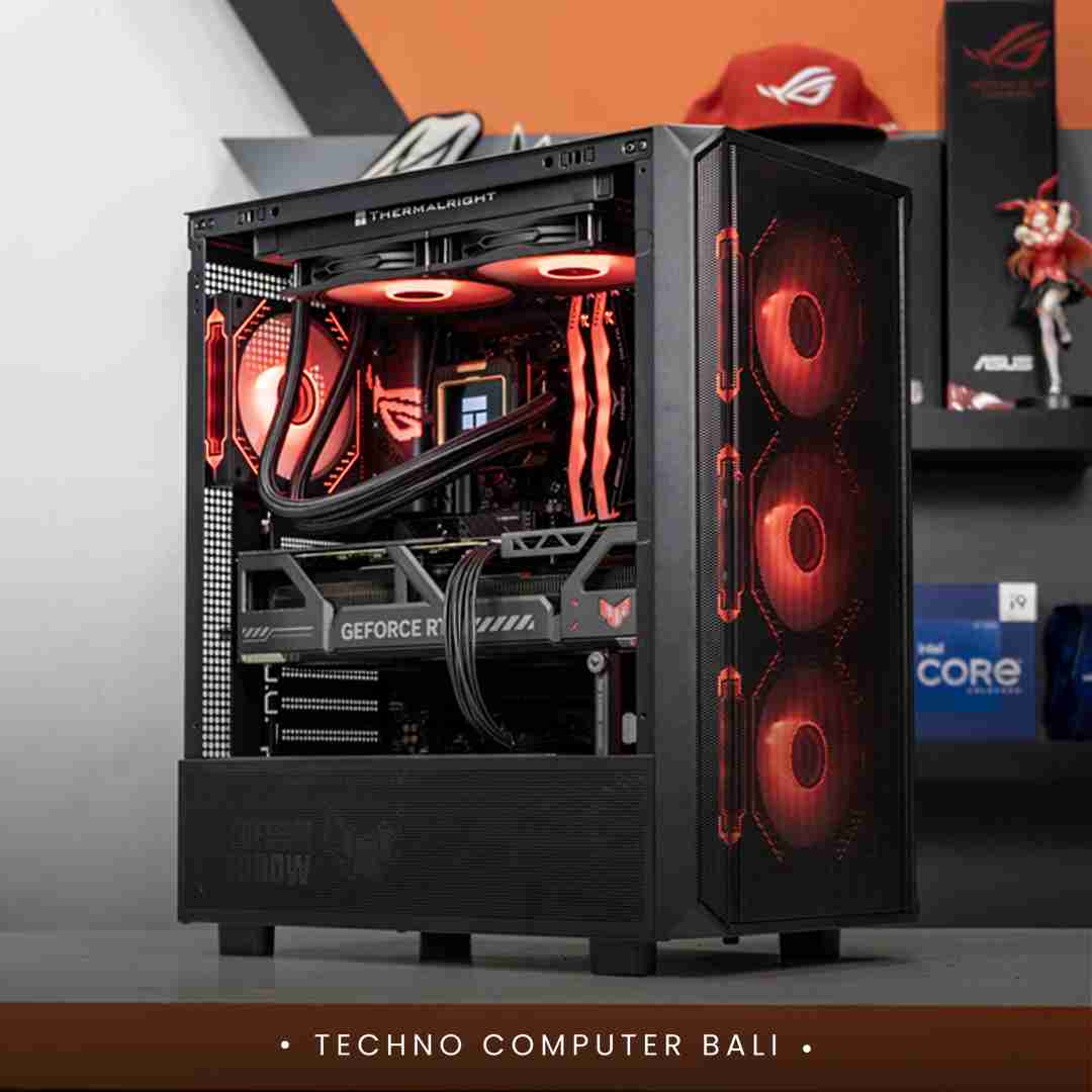 PC RAKITAN RYZEN 9 9950X3D / RTX 5080 / PARADOX GAMING TWISTER V3 Black