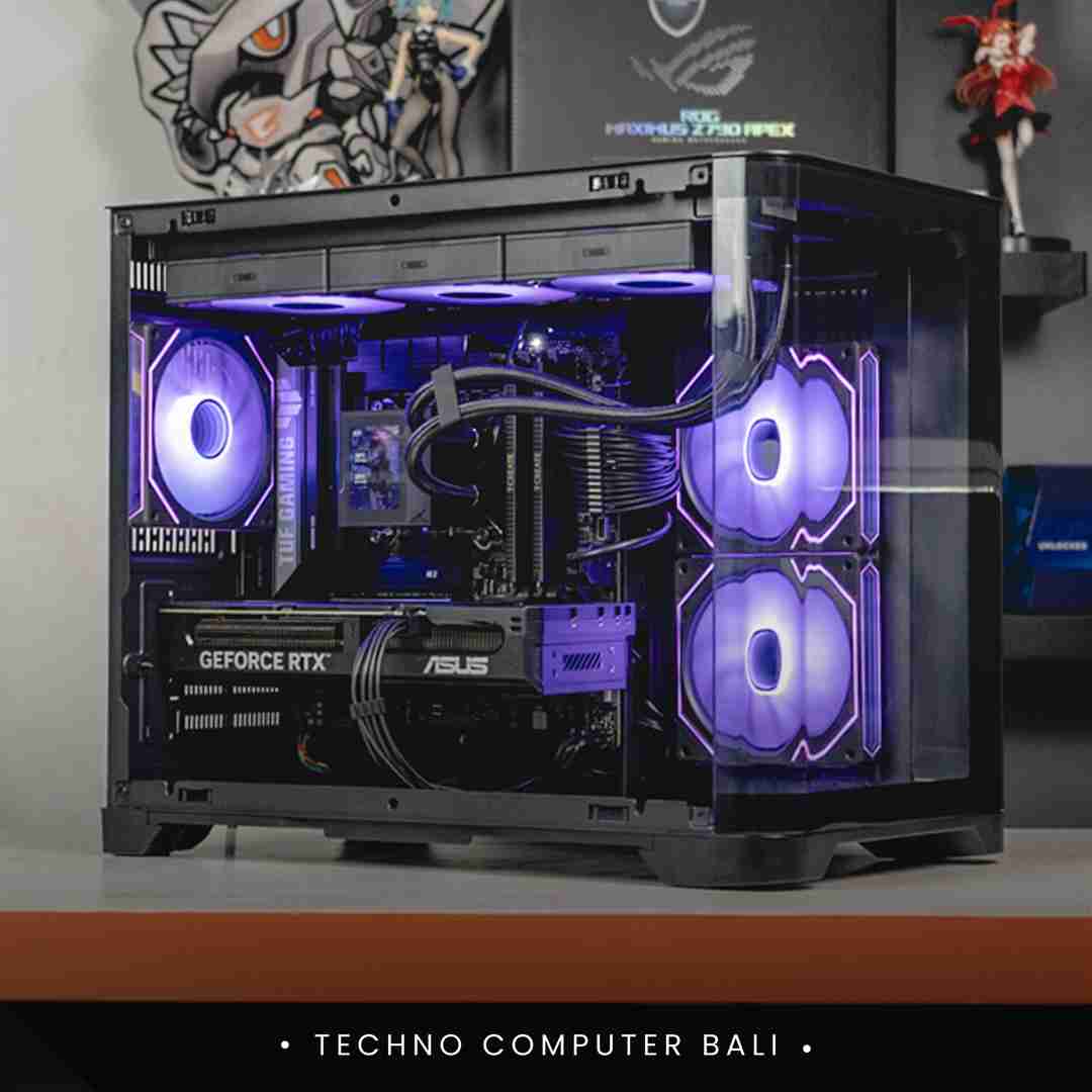 PC RAKITAN CORE ULTRA 7-265KF / RTX 4060 Ti / GAMEMAX HYPE-M Black