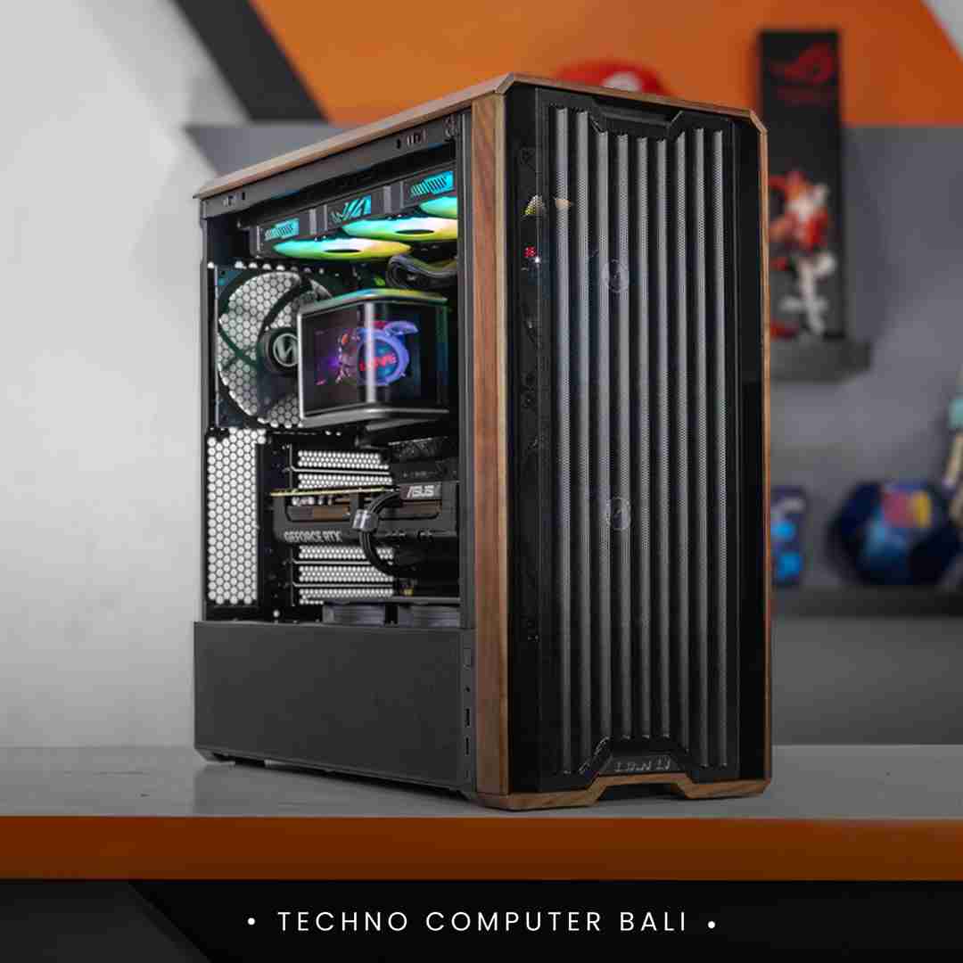 PC RAKITAN RYZEN 7 9800X3D / RTX 5070 TI / LIAN LI LANCOOL 217 Black