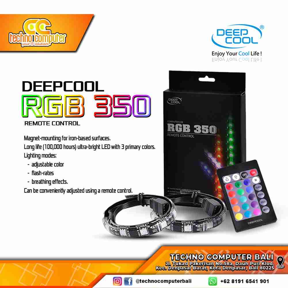 LED LIGHT DEEPCOOL RGB 350 - LED STRIP COMPUTER CASE